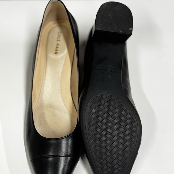 Cole Haan Go-To Shayla Block Heel Pumps Black Size 10B - Picture 10 of 13